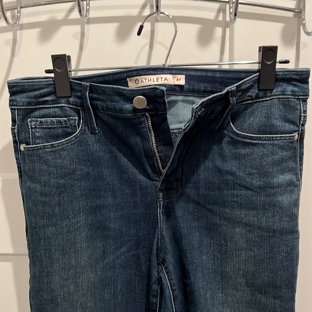 Athleta jeans 8 tall